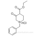 Clorhidrato de etil N-bencil-3-oxo-4-piperidina-carboxilato CAS 52763-21-0